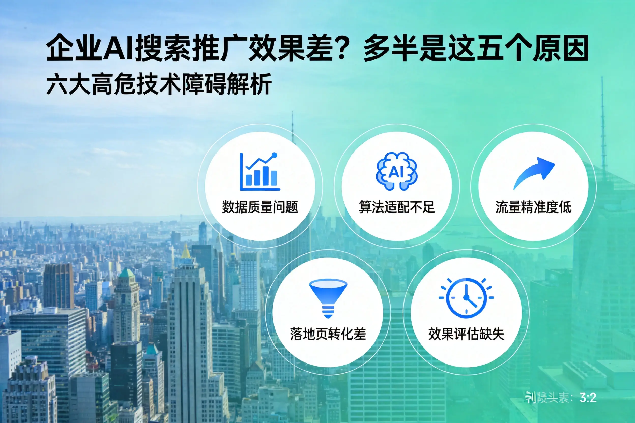 乌尔禾企业AI搜索推广效果差？多半是这五个原因