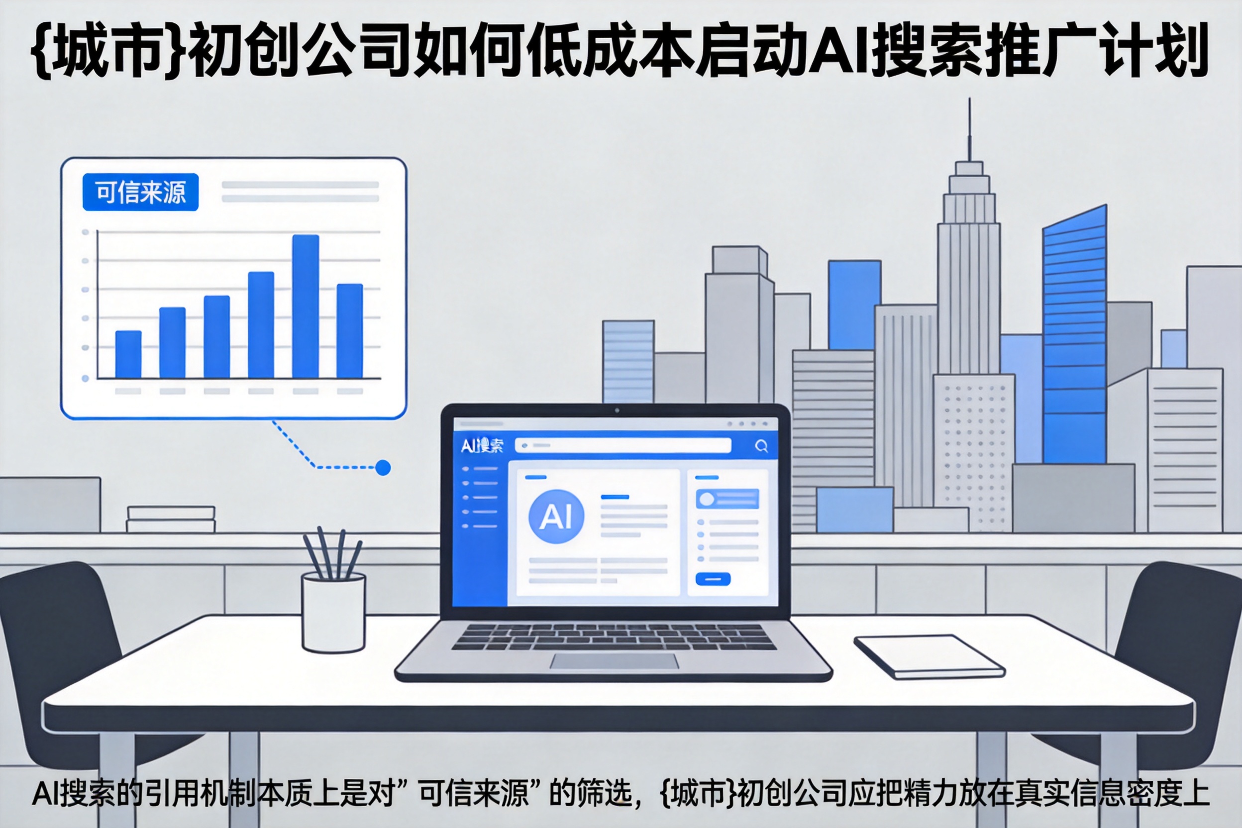 乌尔禾初创公司如何低成本启动AI搜索推广计划